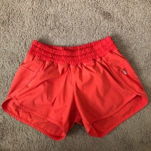 lululemon athletica Shorts - Lululemon Orange Tracker Short V 4” Shorts lululemon athletica Shorts - Lululemon Orange Tracker Short V 4” Shorts